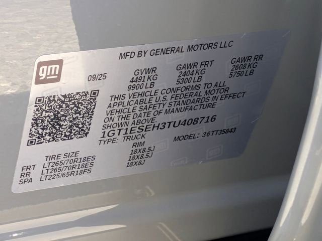 2026 GMC Sierra EV Standard Range Elevation