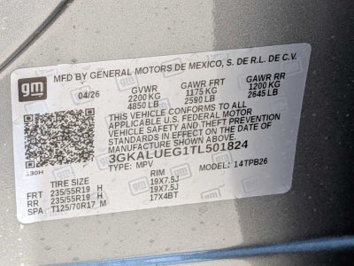 2026 GMC Terrain AWD Elevation