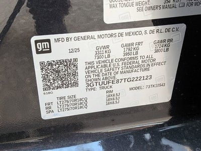 2026 GMC Sierra 1500 AT4X