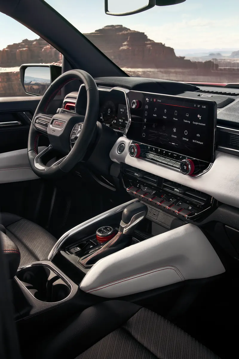 2026 GMC Canyon infotainment system at North Bay GMC in GREAT NECK NY