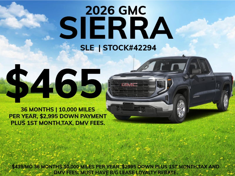 2026 Sierra 1500 SLE