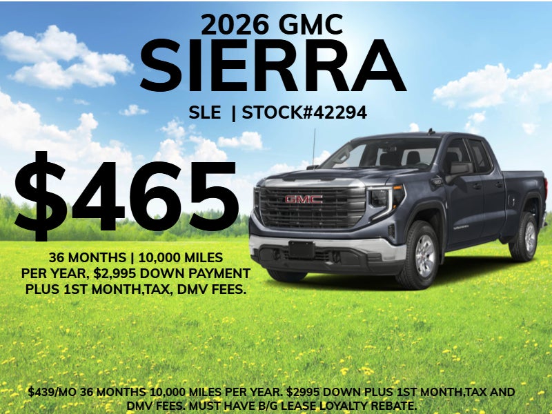 2026 Sierra 1500 SLE