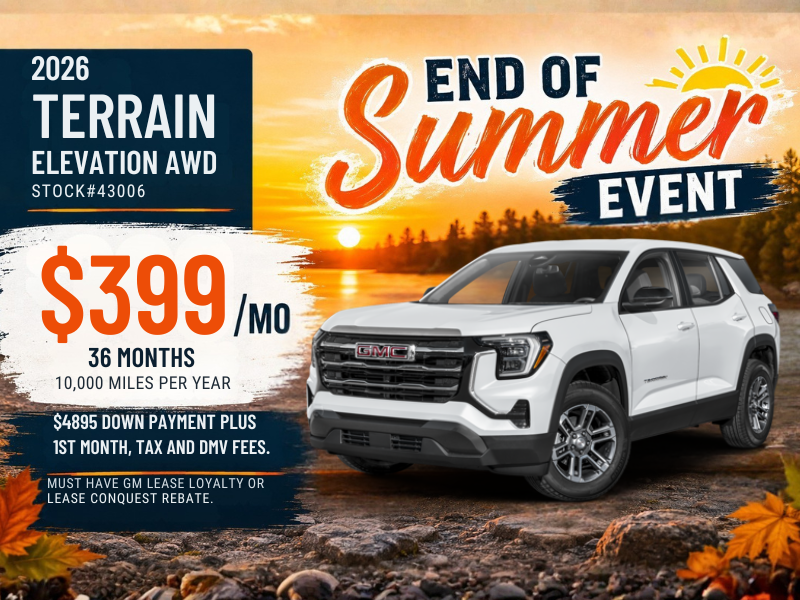 2026 GMC Terrain
Elevation AWD