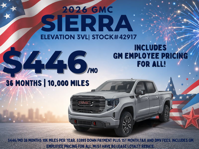 2026 GMC Sierra Elevation 3VL