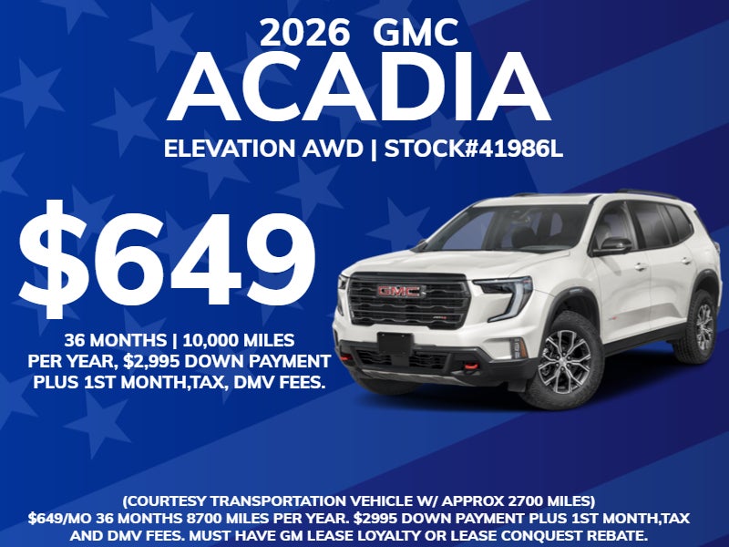 2026 Acadia