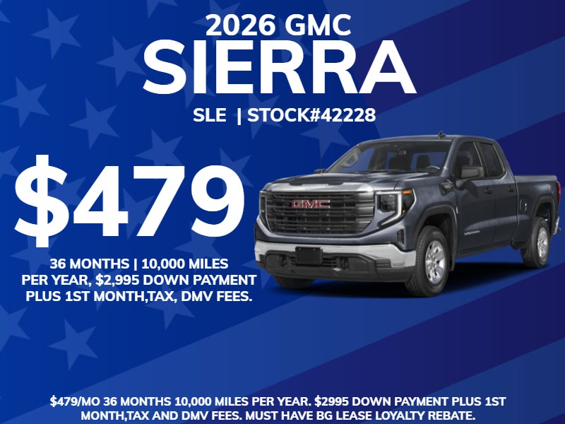2026 Sierra 1500 SLE