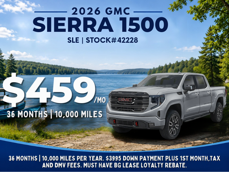 2026 Sierra 1500 SLE